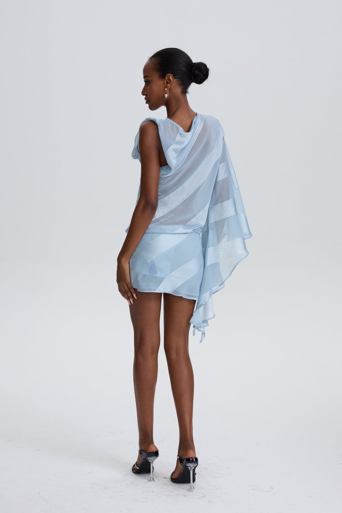 Markéta Skye Shimmer Asymmetrical Dress