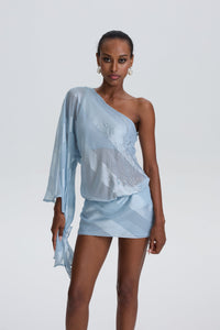 Markéta Skye Shimmer Asymmetrical Dress