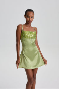 Haast Resort Yasmin Hand Beaded Mini Dress