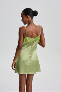 Haast Resort Yasmin Hand Beaded Mini Dress