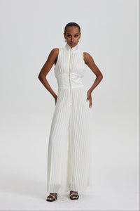 Elowen Zipper Ruch Jumpsuit