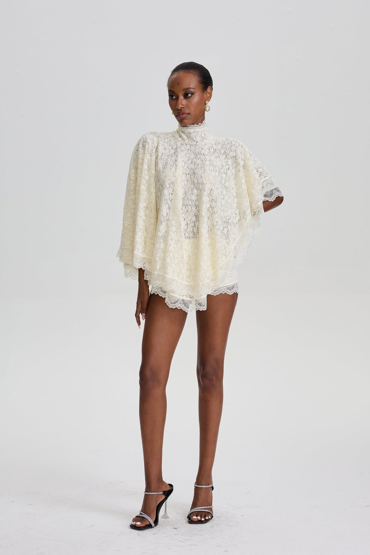 Hattie Loose Batwing Sleeve Two‑Piece Outfit