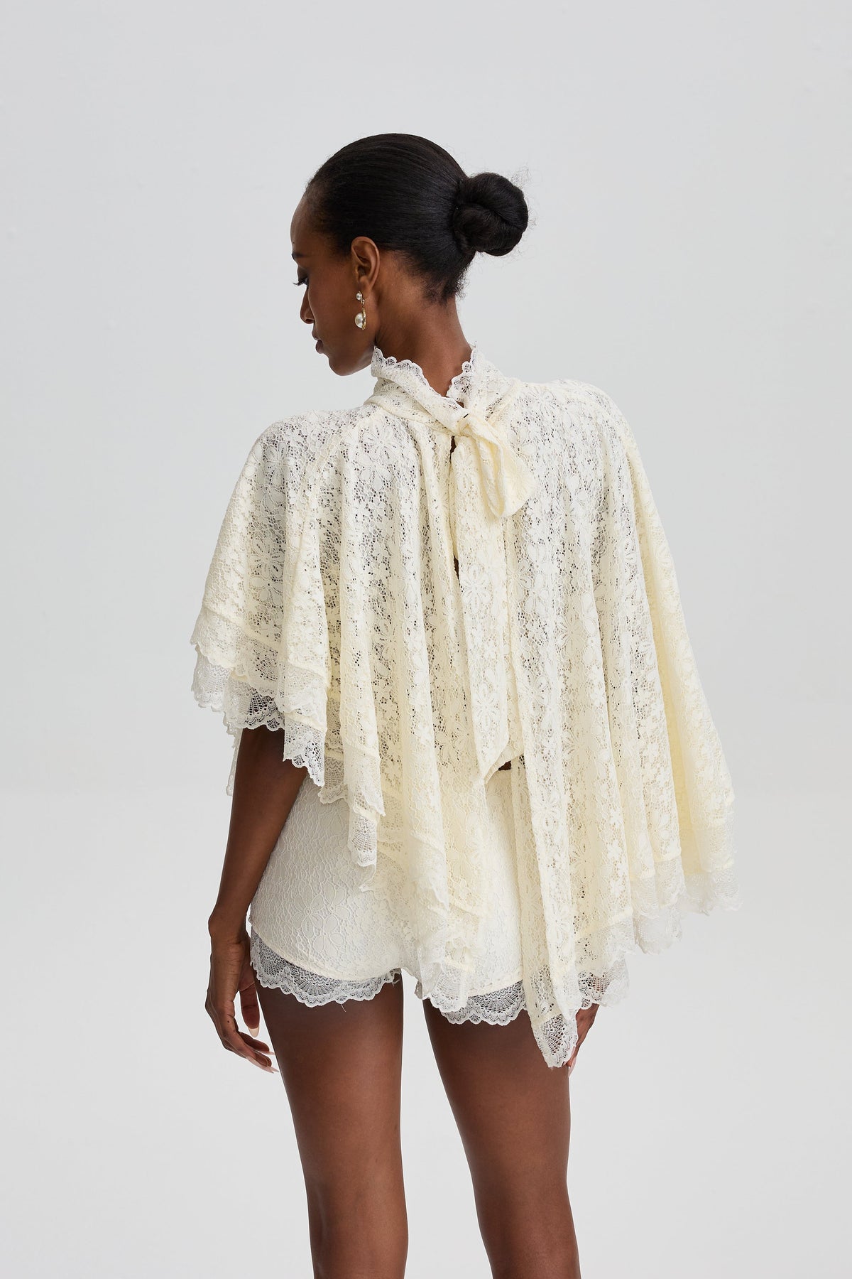 Hattie Loose Batwing Sleeve Two‑Piece Outfit