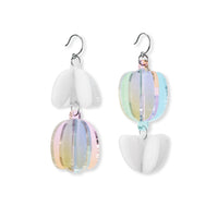 Pilanes Acrylic Handmade 3D Tulip Earrings