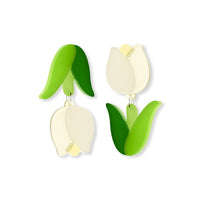 Salamando Acrylic Handmade Multi-Layer Tulip Earrings