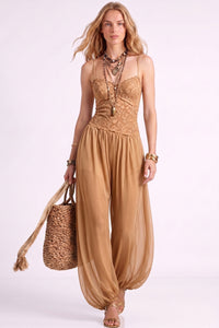 Katie Spaghetti Lace Jumpsuit