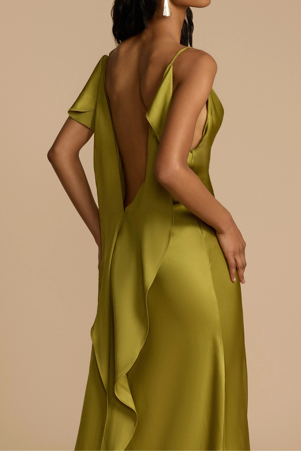Jamini Side High Slit Maxi Dress