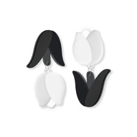 Salamando Acrylic Handmade Multi-Layer Tulip Earrings