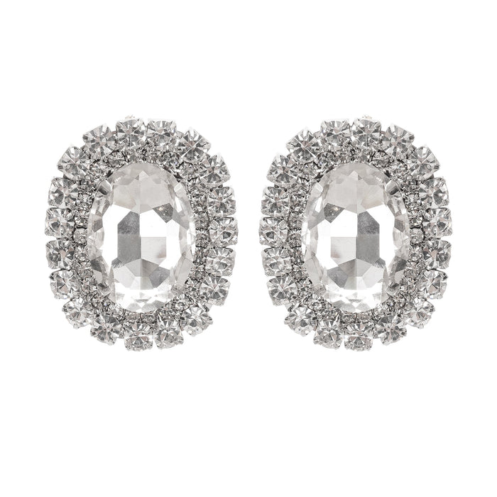 Paulina crystal-embellished earrings