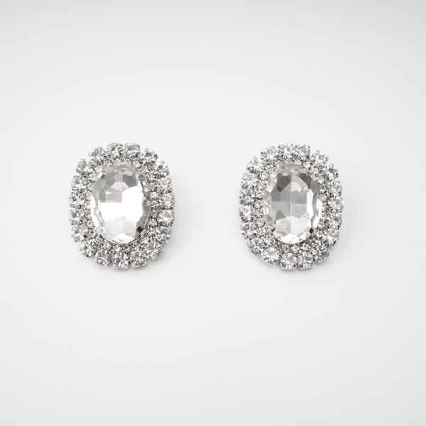Paulina crystal-embellished earrings