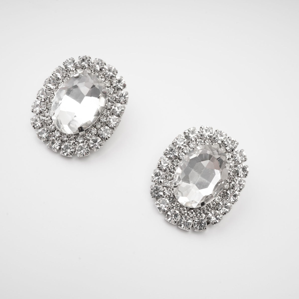 Paulina crystal-embellished earrings