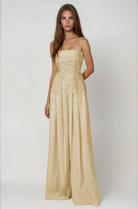 Fonixa Spaghetti Cutout Pants Set