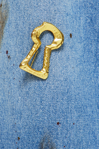 Thanko Embellished Ripped Baggy Jeans