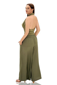 Cressida Bohemian Draped Halter Set