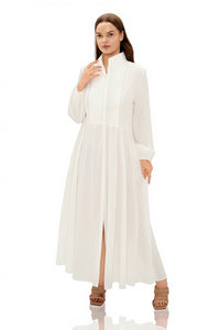 Firdaus Plunge Ruch Maxi Dress