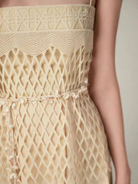 Fonixa Spaghetti Cutout Pants Set