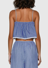 Zosano Spaghetti Stripe Pants Set