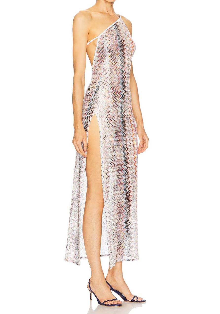 Seyong Backless Split Maxi Dress