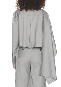 Pufey Shawl Pants Set