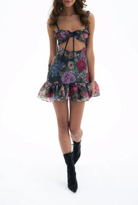 Farouk Floral Printed Skirt Set