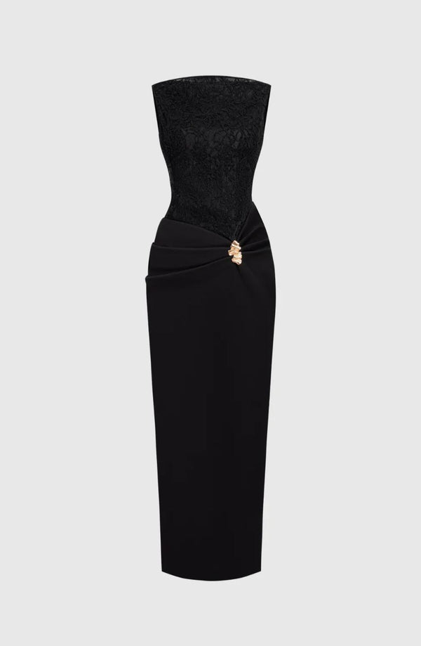 Dusan Sleeveless Deconstruct Maxi Dress