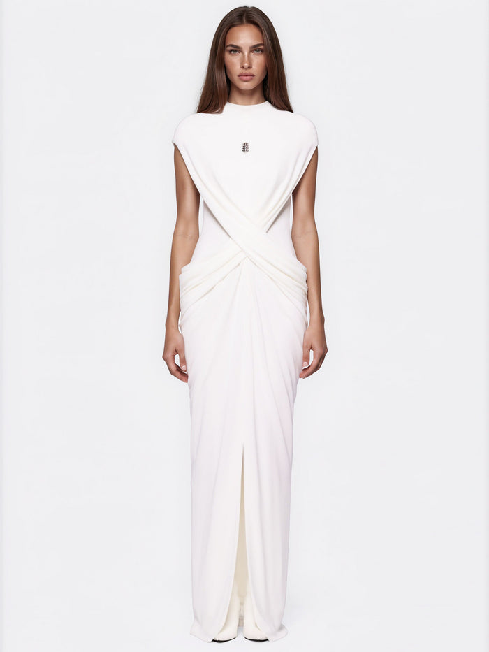 Angelica Ruch Split Maxi Dress