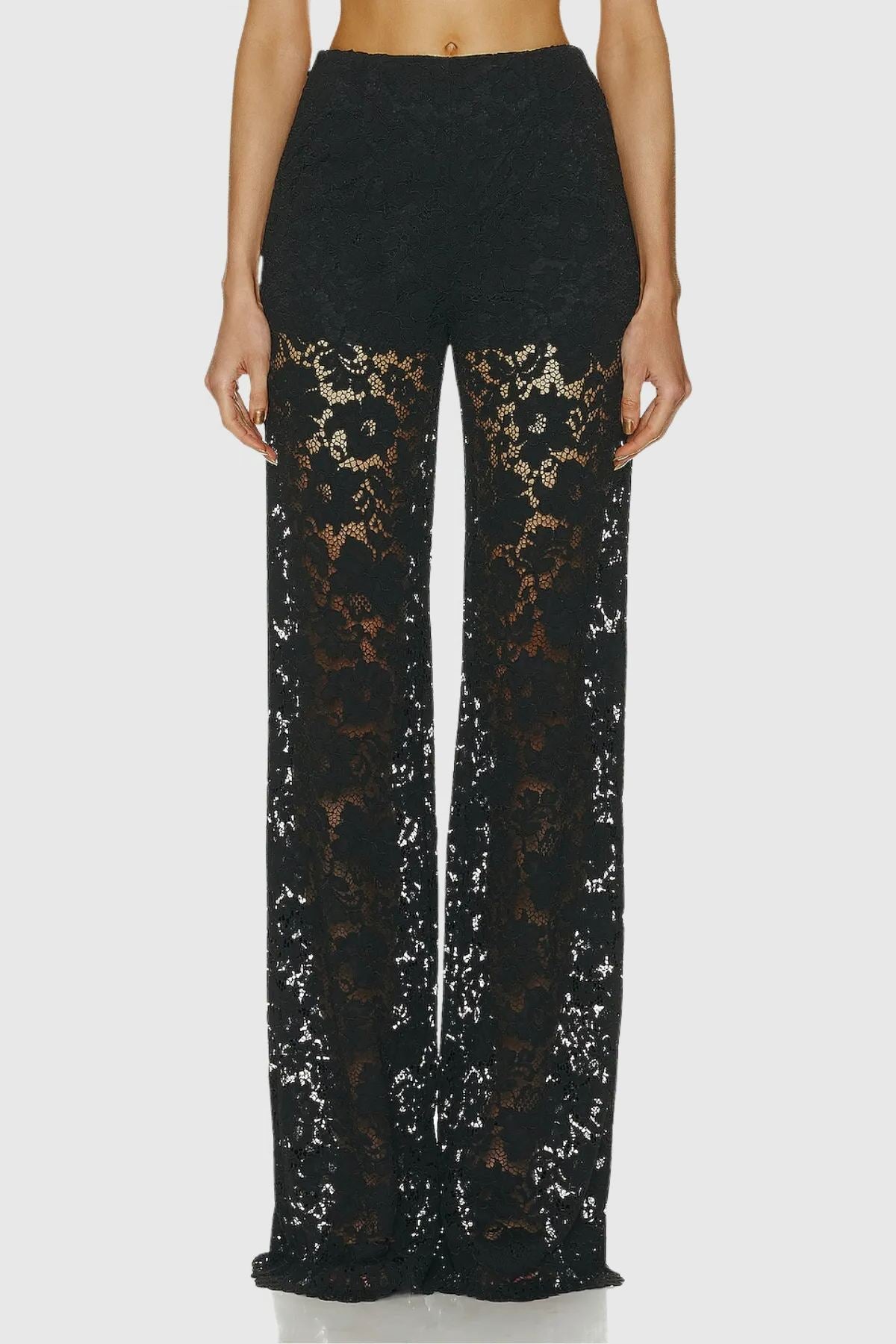 Palisuzukey Floral Lace Pants Set