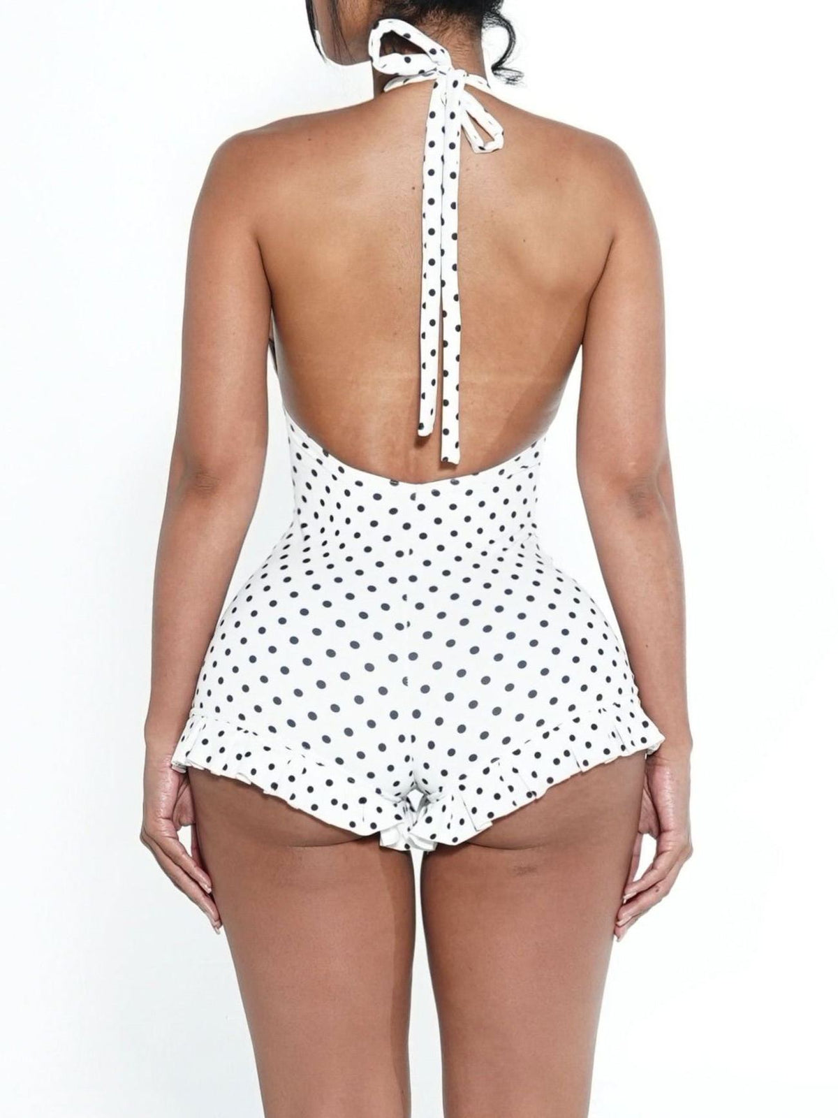 Delipo Dukes Romper in White