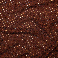 Phoewe High Neck Rhinestone Maxi Dress