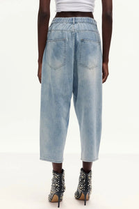 Yoseley Flower Cutout Jeans