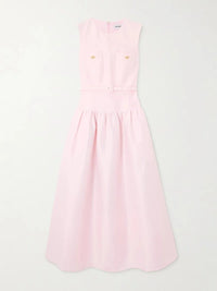 Felinus Sleeveless Drop Waist Midi Dress
