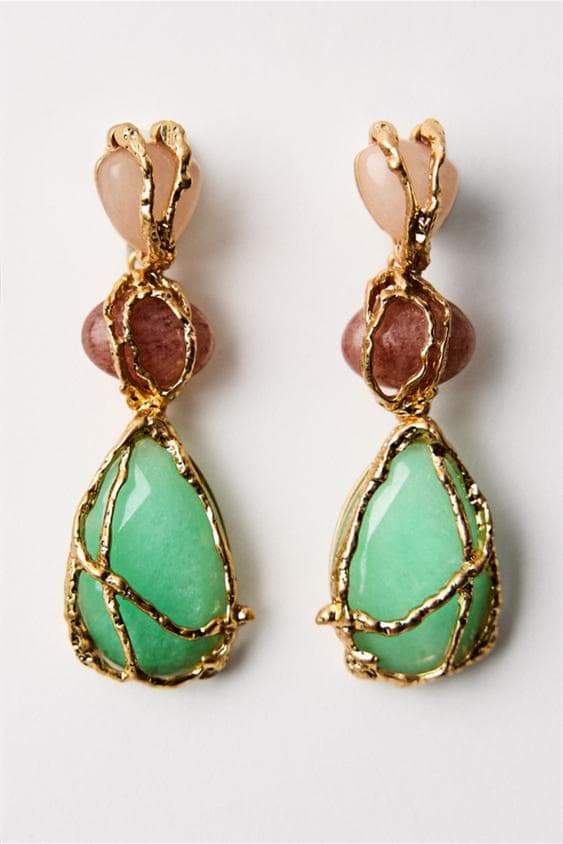 Mackenzie Gem Dangle Earrings